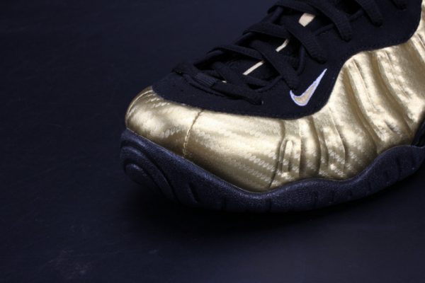 Air Foamposite Pro ¡°Metallic Gold¡± Black Mens 624041-701