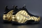Air Foamposite Pro ¡°Metallic Gold¡± Black Mens 624041-701