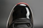 Air Jordan 11 Retro Low "Bred" Black/ Red Mens 528895-012