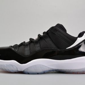Air Jordan 11 Retro Low "Infrared 23" Black Mens 528895-023