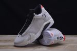 Air Jordan 14 Retro "Desert Sand" Black/ White 487471-021