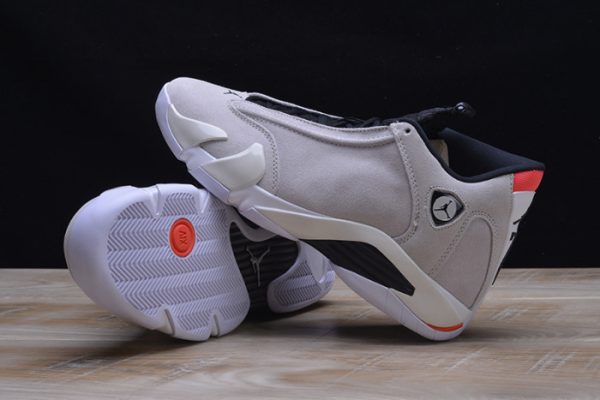 Air Jordan 14 Retro "Desert Sand" Black/ White 487471-021
