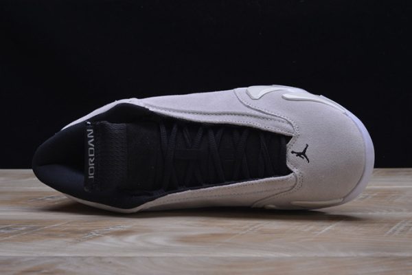 Air Jordan 14 Retro "Desert Sand" Black/ White 487471-021