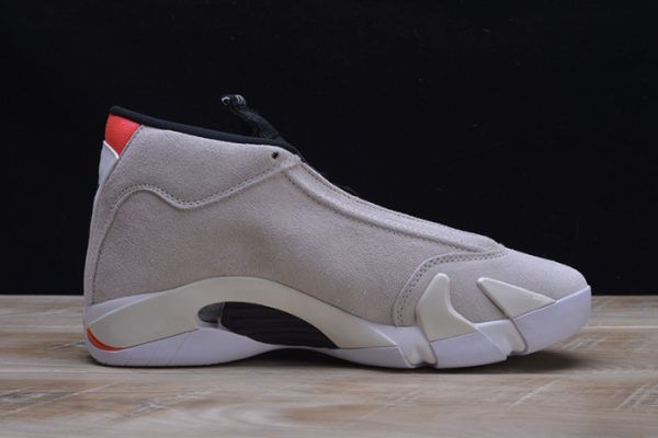 Air Jordan 14 Retro "Desert Sand" Black/ White 487471-021