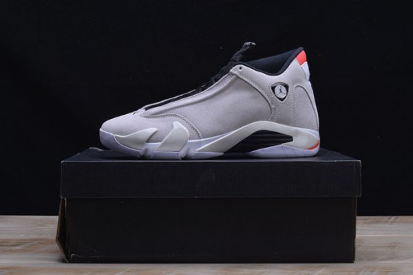 Air Jordan 14 Retro "Desert Sand" Black/ White 487471-021