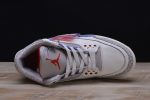 Air Jordan 3 Retro "Charity Game" Sail Red Mens 136064-140