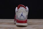 Air Jordan 3 Retro "Charity Game" Sail Red Mens 136064-140