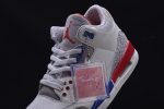 Air Jordan 3 Retro "Charity Game" Sail Red Mens 136064-140