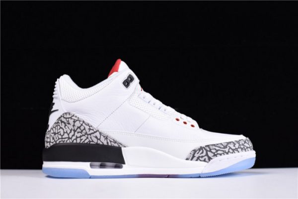 Air Jordan 3 Retro Nrg "Free Throw Line" White Mens 923096-101