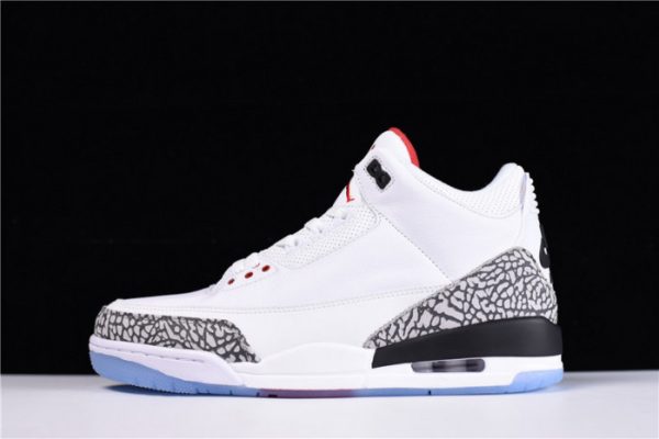 Air Jordan 3 Retro Nrg "Free Throw Line" White Mens 923096-101