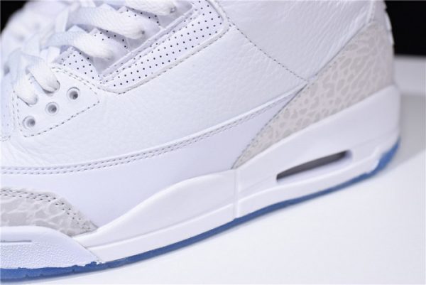 Air Jordan 3 Retro Triple White 136064-111