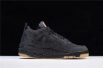 Levi''S X Air Jordan 4 ''Black'' Ao2571-001