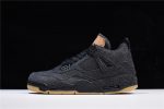 Levi''S X Air Jordan 4 ''Black'' Ao2571-001