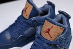 Levi''S X Nike Air Jordan 4 Denim Ao2571-401
