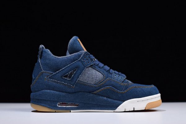 Levi''S X Nike Air Jordan 4 Denim Ao2571-401
