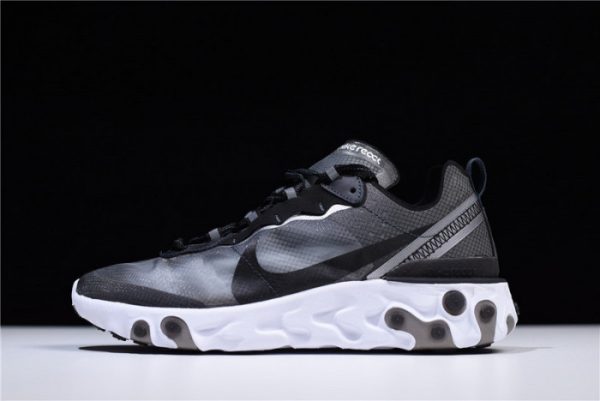 Nike React Element 87 Black White Aq1090-001