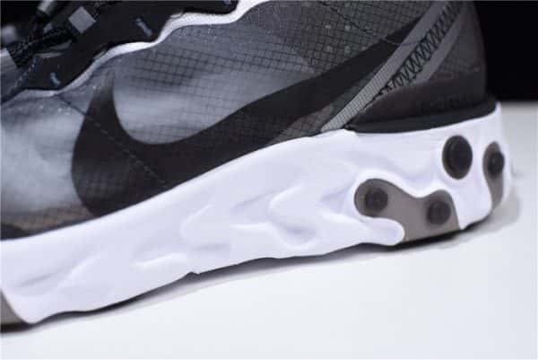 Nike React Element 87 Black White Aq1090-001