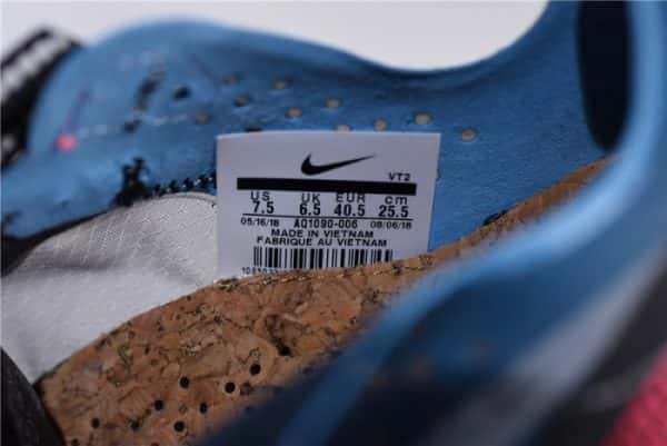 Nike React Element 87 Blue Chill Solar Red Aq1090-006