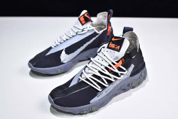 Nike React Wr Ispa Black Grey Ar8555-001