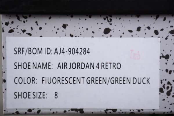 Air Jordan 4 Pe Green Aj4-904284