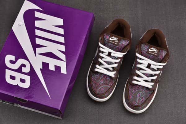 Nike Sb Dunk Low Pro Paisley Brown Dh7534-200