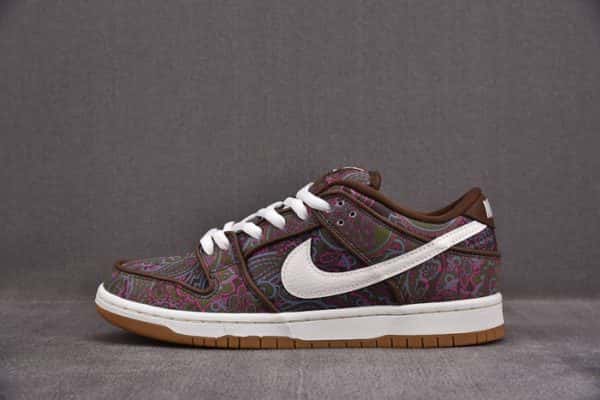 Nike Sb Dunk Low Pro Paisley Brown Dh7534-200