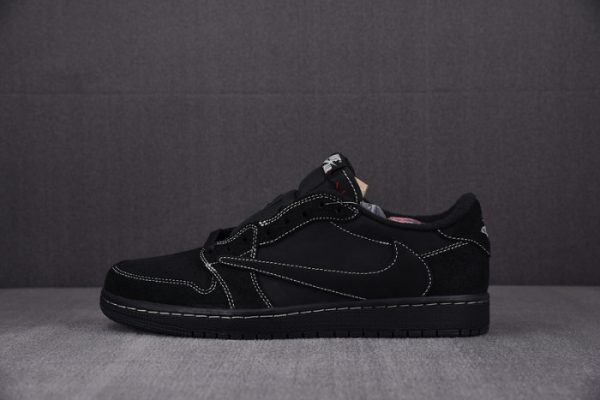 Travis Scott X Air Jordan 1 Low Og Sp "Black Phantom" Dm7866-100