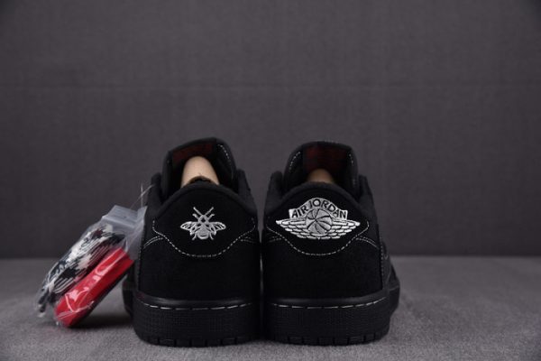 Travis Scott X Air Jordan 1 Low Og Sp "Black Phantom" Dm7866-100