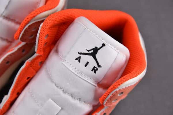 Air Jordan 1 Mid Se Orange Suede Dv1336-800