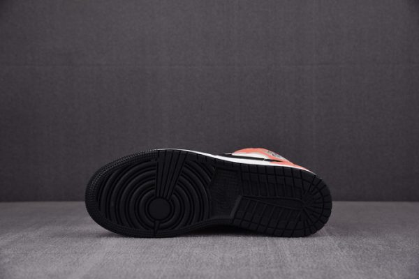 Air Jordan 1 Mid Se Orange Suede Dv1336-800