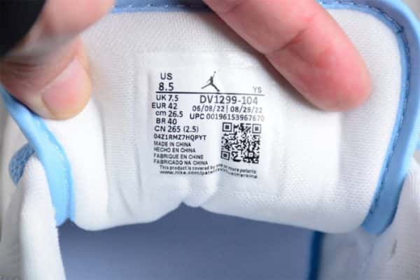 Air Jordan 1 Low Se Reverse Ice Blue Dv1299-104