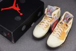 Ofw Air Jordan 5 Sail Fire Red Dh8565-100