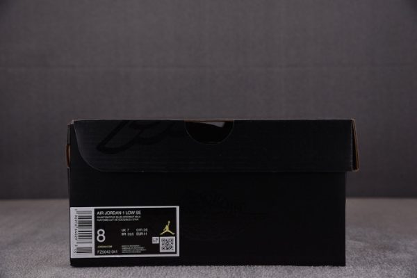 Air Jordan 1 Low Se Phantom Repaired Denim Fz5042-041