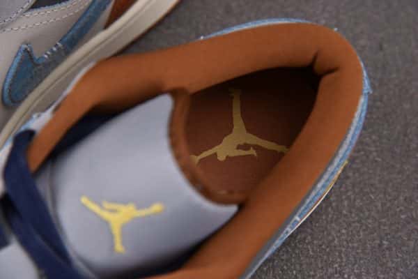 Air Jordan 1 Low Se Phantom Repaired Denim Fz5042-041