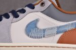 Air Jordan 1 Low Se Phantom Repaired Denim Fz5042-041
