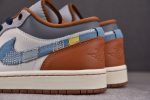Air Jordan 1 Low Se Phantom Repaired Denim Fz5042-041