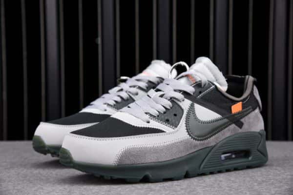 Ofw Nike Air Max 90 Grey Aa7293-002