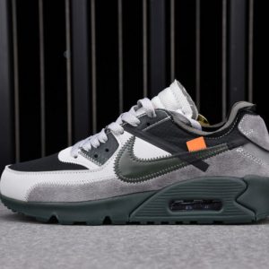Ofw Nike Air Max 90 Grey Aa7293-002