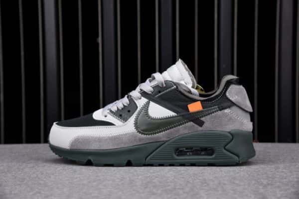 Ofw Nike Air Max 90 Grey Aa7293-002