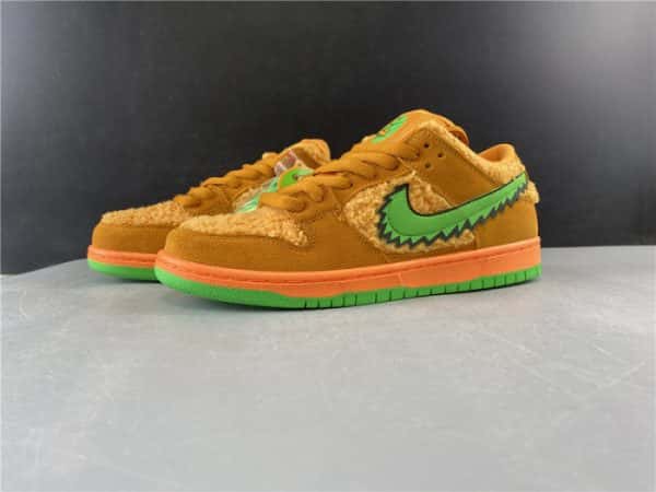 Grateful Dead X Nike Sb Dunk Low¡° Orange Bear¡± Cj5378 800