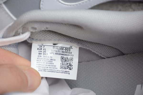 Nike Dunk Low Retro White Grey Dj6188-003