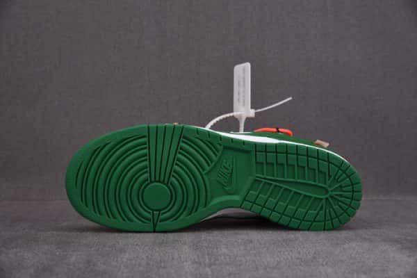 Ofw X Nike Dunk Low Green White Ct0856-100
