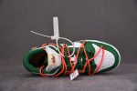 Ofw X Nike Dunk Low Green White Ct0856-100