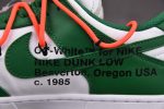 Ofw X Nike Dunk Low Green White Ct0856-100