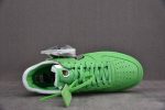Ofw X Nike Air Force 1 Low Green Dx1419-300