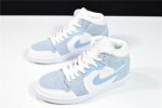 Airjordan 1 Mid Mixed Textures Blue Da4666-100