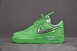 Ofw X Nike Air Force 1 Low Green Dx1419-300