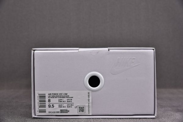 Ofw X Nike Air Force 1 Low Green Dx1419-300