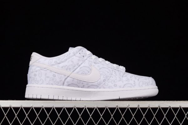 Nike Dunk Low White Paisley Dj9955-100