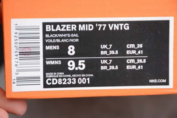 Nike Blazer Mid Cd8233-001